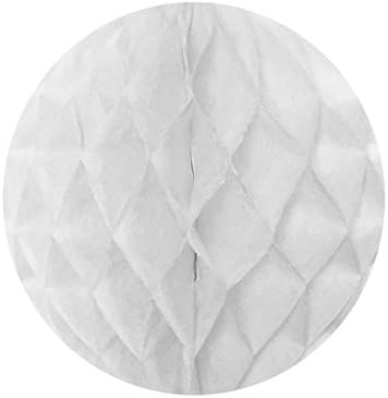 Wrapables 12 Inch Tissue Pom Poms Set of 3 White