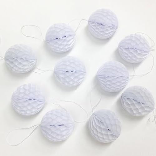 8 Piece 3 Inch Honeycomb Decorations Set