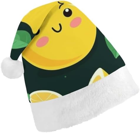 Santa Hat Lemon Fruit Christmas Headwear