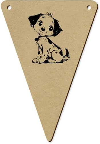 5 Pack Cute Dalmation Puppy Bunting Flags