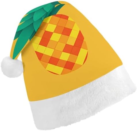 Tropical Pineapple Santa Hat Christmas Party Headwear