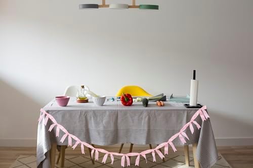 YKW 2 Pack Pink Ribbon Banners 8ft Each