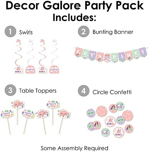 Big Dot of Happiness Party Decor Kit - 51 Pieces