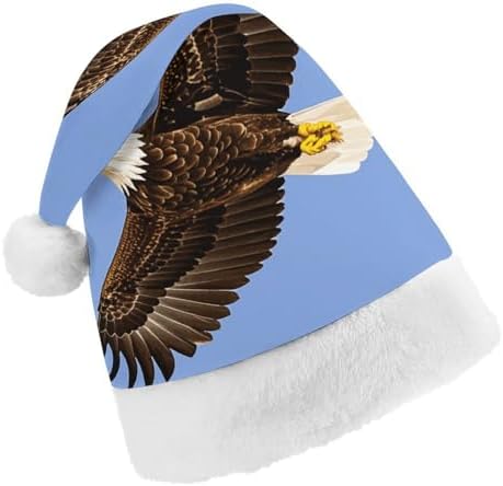 3D Bald Eagle Christmas Hat Novelty Headwear