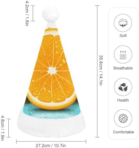 Santa Hat Fresh Orange Christmas Party Hat Headwear