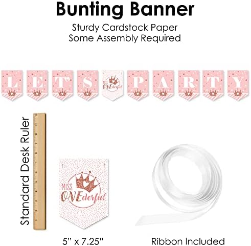 1st Birthday Decor Kit - Little Miss Onederful