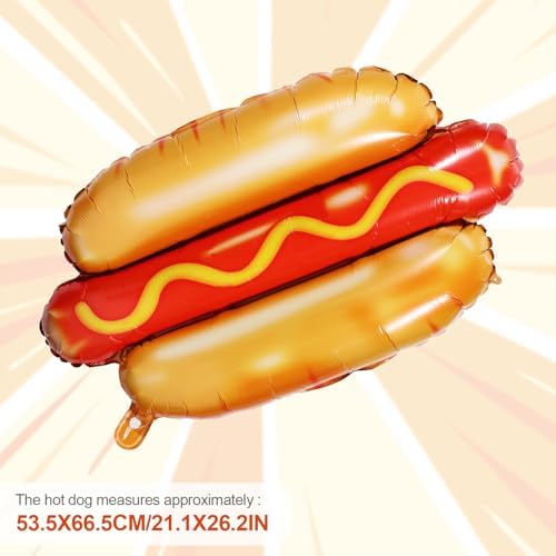 8pcs Food Themed Balloons for Parties and Birthdays