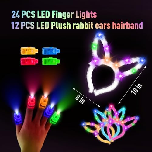 160 PCS Glow Sticks Party Pack with LED Glasses