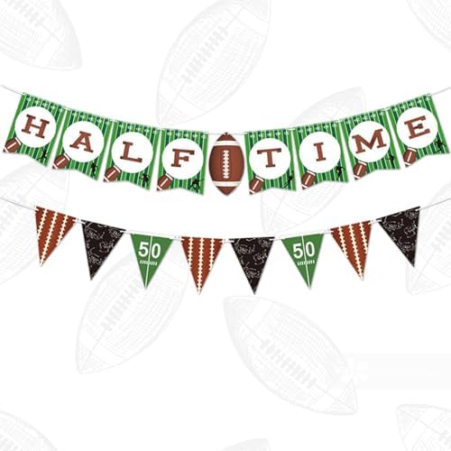 American Football Banners for Sports Party Decorations