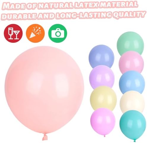 LovesTown 15PCS Pastel Balloons 18inch