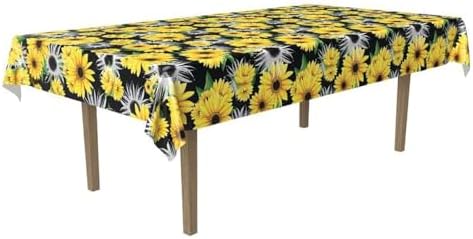 Beistle Sunflower Party Tablecover