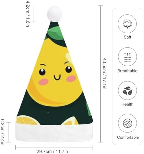 Santa Hat Lemon Fruit Christmas Headwear