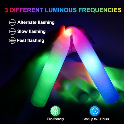 HONLYNE 168 PCS Glow in the Dark Party Supplies