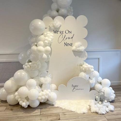 120pcs White Balloon Arch Kit for Party Decor