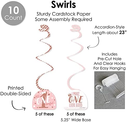 1st Birthday Decor Kit - Little Miss Onederful