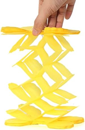 White Yellow Party Streamers Garland 157 Ft Four Leaf Clover Hanging Banner