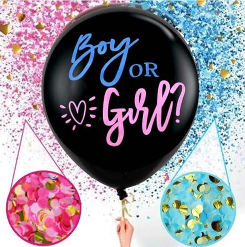 HAPPYLAND Gender Reveal Balloon 36 Inch