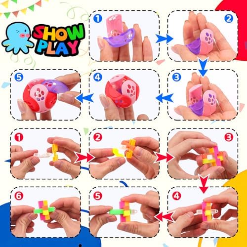 Amy Benton 200PCS Party Favors for Kids 4-12
