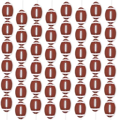 FOIMAS Football Hanging Garlands 8pcs Party Decorations