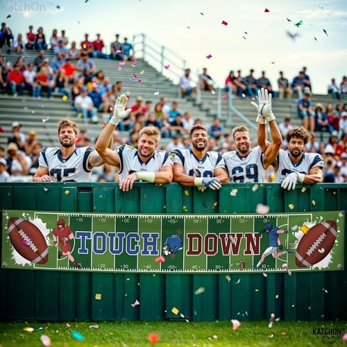 KatchOn XtraLarge Football Yard Banner - 120x20 Inch