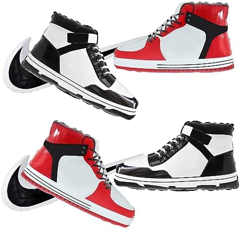 6 Piece Sports Basketball Shoes Sneaker Balloons Set
