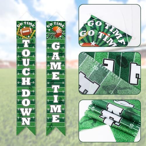 Hooqict Football Banners for Party Decorations