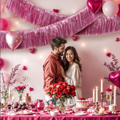 XtraLarge 65 Ft Pink Fringe Banner Pack of 2