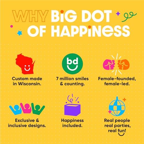Big Dot of Happiness Party Decor Kit - 51 Pieces