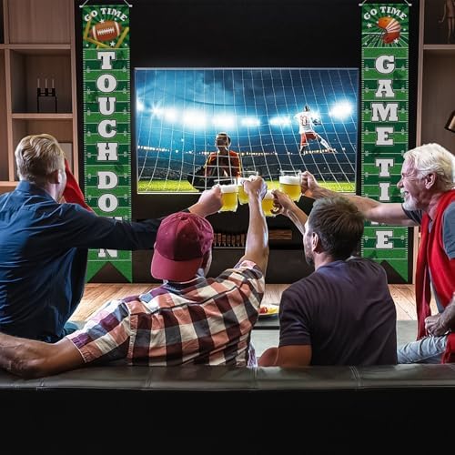 Hooqict Football Banners for Party Decorations