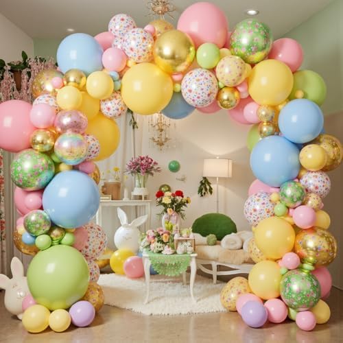 LovesTown 15PCS Pastel Balloons 18inch