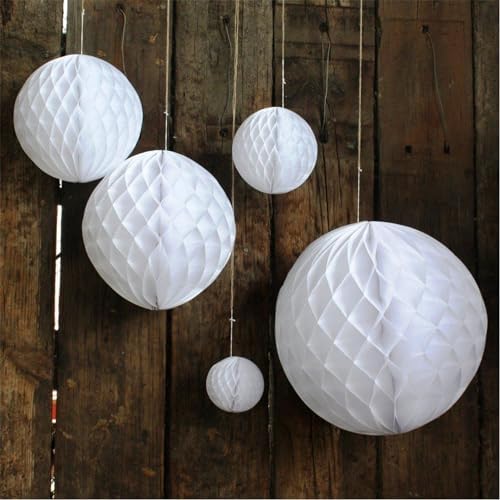 8 Piece 3 Inch Honeycomb Decorations Set