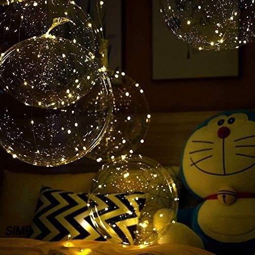 Guguda Party Led Balloons 18 Pack Warm White