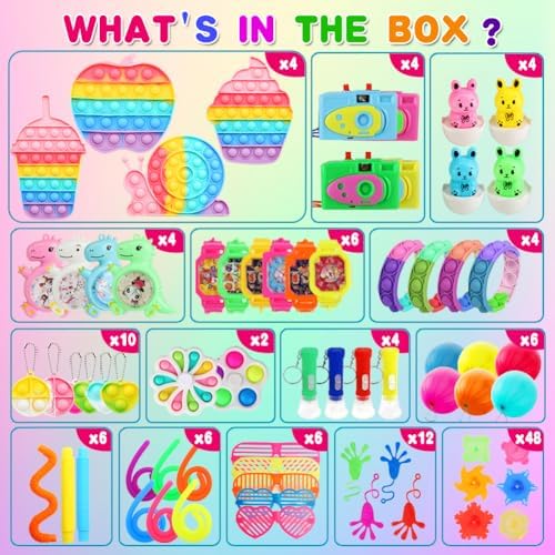 600 Pack Fidget Toys for Kids 8-12 and Adults