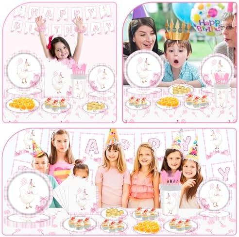 Silly Goose Birthday Supplies Set for Kids