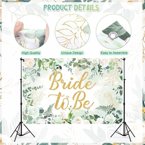 Sage Green Bridal Shower Decorations Set