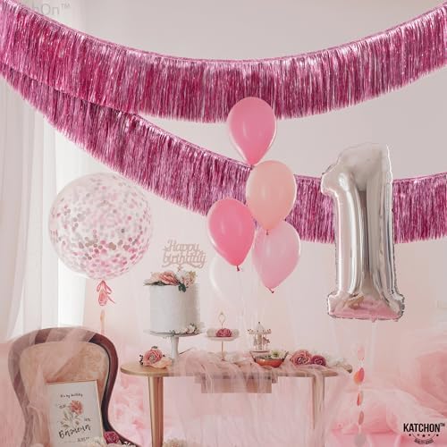 XtraLarge 65 Ft Pink Fringe Banner Pack of 2