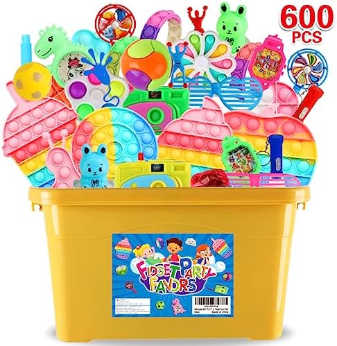 600 Pack Fidget Toys for Kids 8-12 and Adults