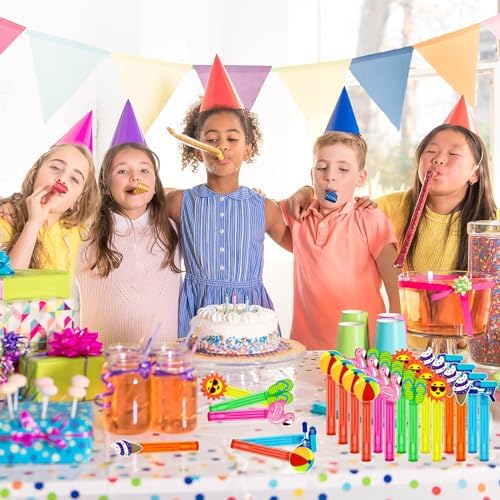 Pool Party Favors 24Pcs Bubble Wands for Kids