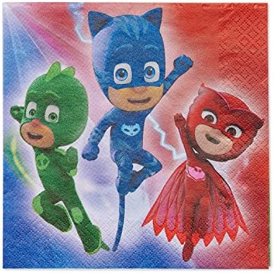 PJ Masks Luncheon Napkins 65x65 Pack of 16