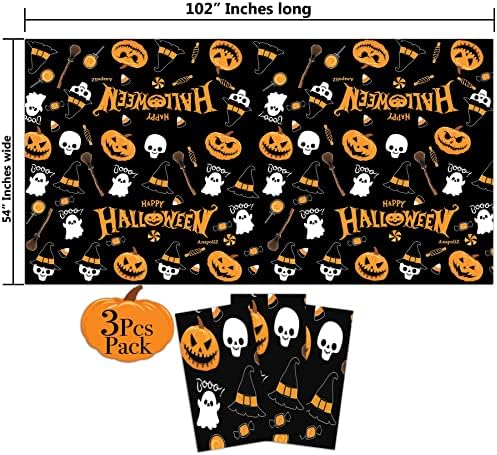 AnapoliZ Halloween Tablecloth Set 3 Pcs 54x102