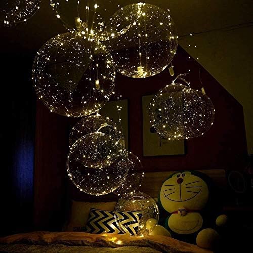 Guguda Party Led Balloons 18 Pack Warm White