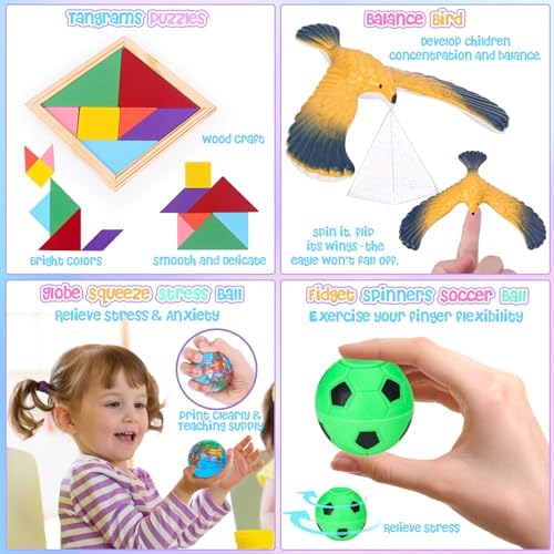 82 Piece Party Favor Toy Pack for Kids Classroom and Birthday