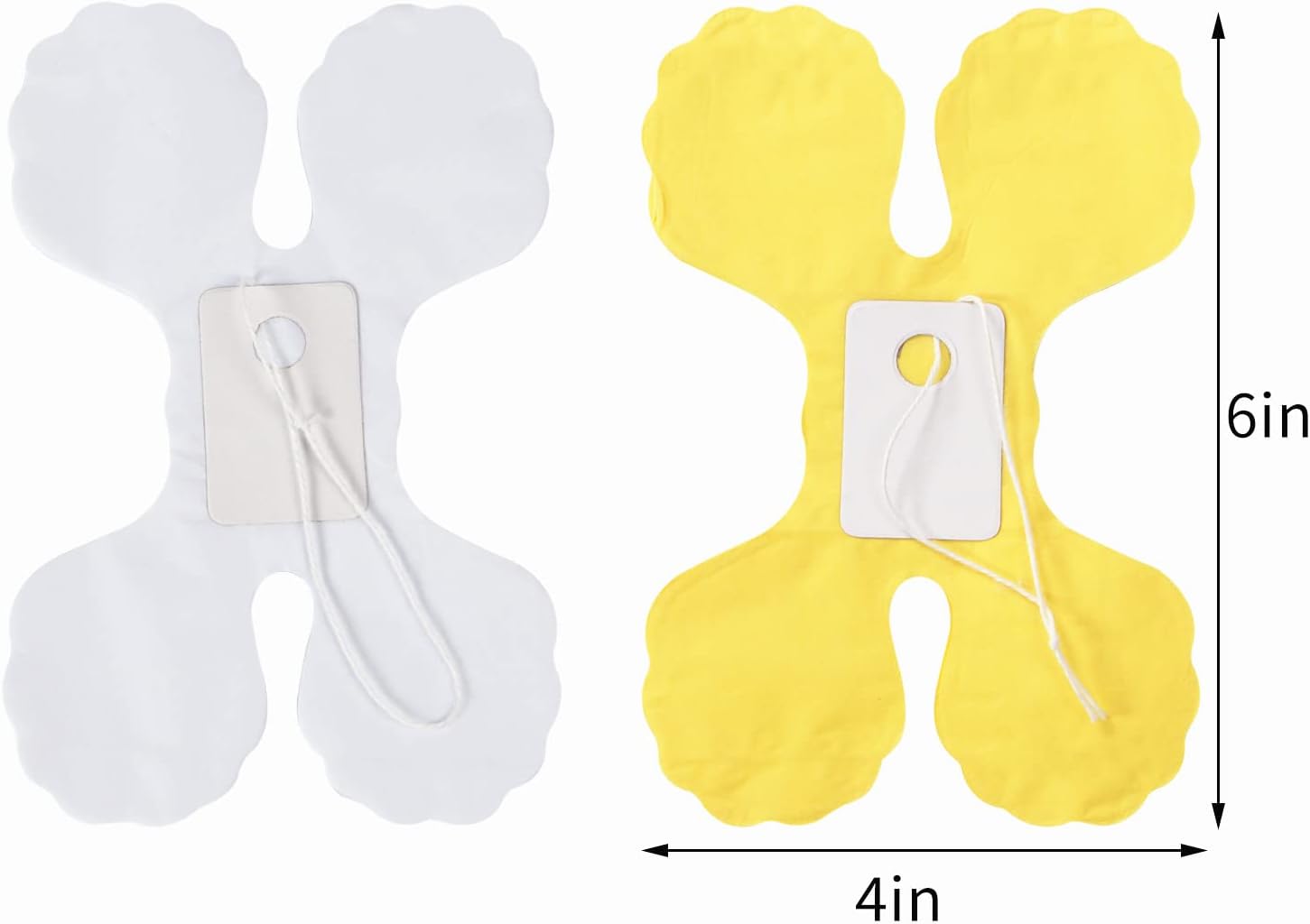 White Yellow Party Streamers Garland 157 Ft Four Leaf Clover Hanging Banner