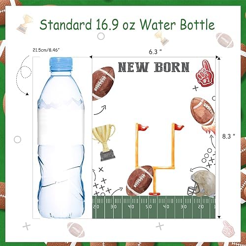 JOYMEMO Football 1st Birthday Party Banner for Boys