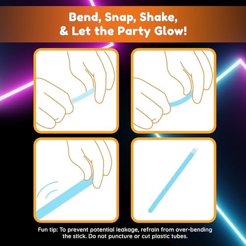 Glow Fever 50ct 4 Glow In The Dark Sticks