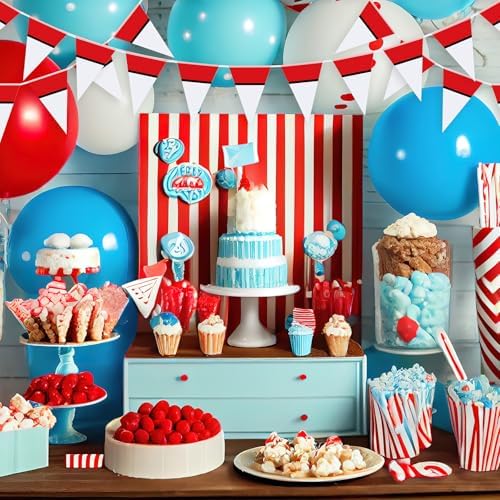 Oudain 6 Piece 59 Ft Cartoon Party Decor Pennant Banners