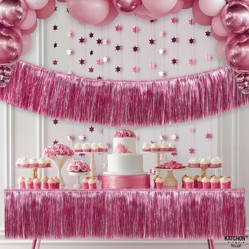 XtraLarge 65 Ft Pink Fringe Banner Pack of 2