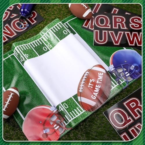Tegeme Giant Football Party Banner 67x20 Inch