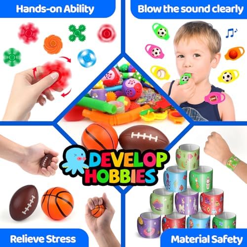 Amy Benton 200PCS Party Favors for Kids 4-12