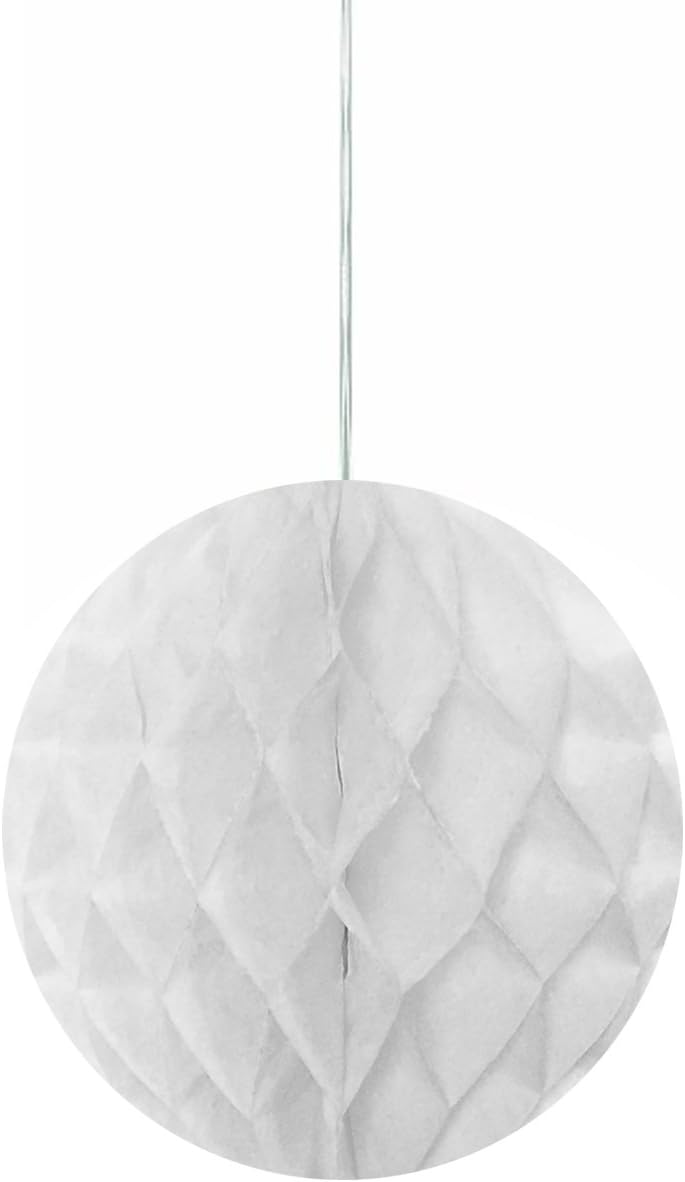 Wrapables 12 Inch Tissue Pom Poms Set of 3 White